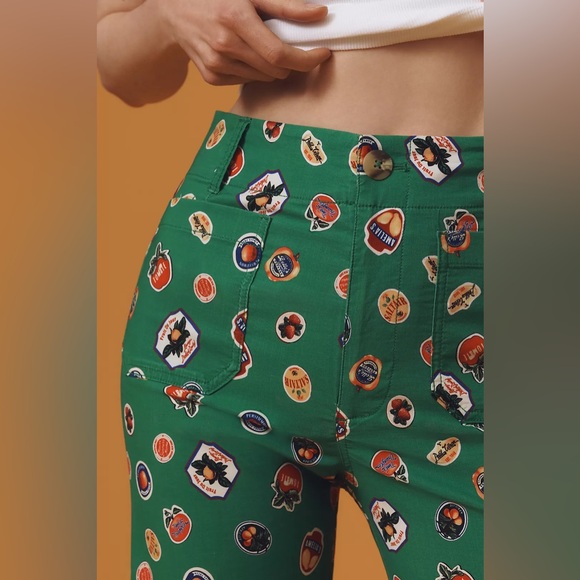 The Colette Cropped Wide-Leg Pants by Maeve: Magic Fabric Edition - Picture 3 of 6